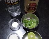 A picture of step 1 of Rose Lemonade.