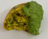 A picture of step 16 of Crispy Methi Gota in Appe Pan | No Deep Fry Gujarati Snack.