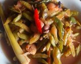 Foto langkah ke 6 dari resep Tauco kacang panjang mix udang.