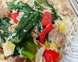 Foto langkah ke 8 dari resep Bihun Siram Sapi.