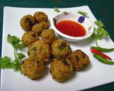 A picture of step 2 of Rice & Cheese Balls.