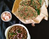 A picture of step 34 of Amritsari chole & kulcha(whole wheat).