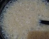 A picture of step 2 of Toffee sweets.