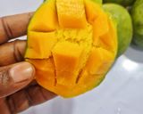 A picture of step 1 of Mango Panna Cotta 🥭.