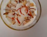 A picture of step 5 of Almond saffron milk.