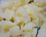 A picture of step 3 of Chicken Aloo Bonday.