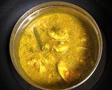 A picture of step 3 of Aam Kasundi Chingri Bhapa (Steamed Mango Mustard Prawn Curry - Bong style).