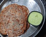 शिंगाडा पीठ थालीपीठ (shingada pith thalipeeth recipe in marathi) रेसिपी स्टेप 3 फोटो 