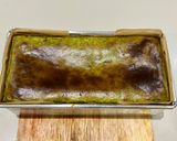 Foto langkah ke 7 dari resep Brownies Matcha Basque Burnt Cheesecake.