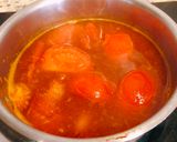 Hình bước làm 2 của món Canh Bạch Tuộc Cà Chua Nấu Gừng - Thịt Bò Kho Gừng (bữa cơm gia đình)
