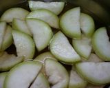 A picture of step 2 of Bottle gourd & Ridge gourd pickle.