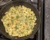 A picture of step 4 of Pea and Potato Orecchiette.