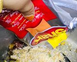 A picture of step 2 of Shan sheer khurma mix.