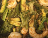 Foto del paso 1 de la receta: 🍤 CAMARONES CON VERDURAS