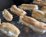 A picture of step 6 of Chocolate Eclairs à la Haworth Bakery, Great Harwood.