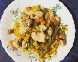 Pas rețetă Piept de pui cu legume mexicane 3 fotografie