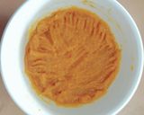 A picture of step 1 of Pumpkin Cheesecake (Healthy Recipe with Low Sugar, No Added Sugar).