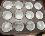 A picture of step 1 of Double Chocolate Chip Muffins.