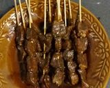 Foto langkah ke 3 dari resep Sate daging sapi simple.
