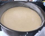 Foto del paso 6 de la receta Tarta rellena de mermelada de fresa y cobertura de chocolate blanco