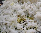 A picture of step 4 of Lemon Rice.