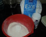 A picture of step 1 of Steamed cake #charityrecipe#gardenofsiloam.