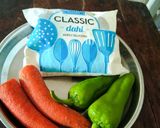 A picture of step 1 of Healthy tasty mix vegetable curd raita.