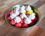 A picture of step 8 of Colourful modak Happiness overloaded.