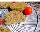 Foto del paso 5 de la receta: Falafels de lentejas y espinacas con salsa de aguacate🥑 y mango