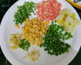 A picture of step 1 of Sweet Corn Soup.