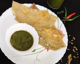 A picture of step 8 of Moong Dal Dosa.
