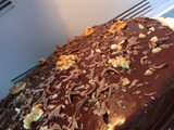 Tarta de chocolate, vainilla y nueces 🥜