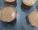Foto del paso 2 de la receta: "Natillas" vegetarianas de chía, bebida de arroz y cacao 🥣🍫