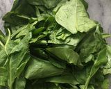 A picture of step 14 of Shola - The blend of Spinach and Lentils.