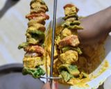 “मखमली रंग-रंगीला पनीर टिक्का – स्वाद और रंगों का तंदूरी संगम” रेसिपी चरण 3 फोटो