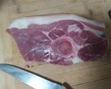 Foto del paso 2 de la receta: Alubias 🫘 negras con lacón salado 🥩