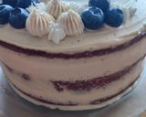 Áfonyás karamelltorta"félpucéran" gluténmentesen recept fázis 12 fotója