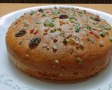 A picture of step 1 of Tutti Fruitti Cake.