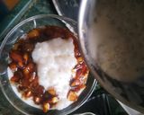 A picture of step 3 of Sabudana Apple pudding.