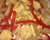 Hình bước làm 3 của món Day 22 : Canh cà đậu nghệ, gà xào, khoai lang nghiền_eat1000