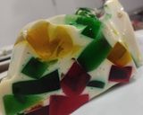 Foto del paso 7 de la receta: Gelatina de Mosaico Navideña 🎄⛄