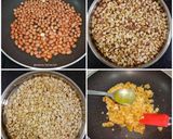A picture of step 1 of Peanuts Chikki.