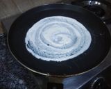 A picture of step 10 of Special Paneer Dosa with chutney.