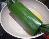 Foto langkah ke 5 dari resep Nasi Bakar Lebba' Lebba'.