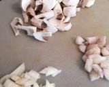 Une image de l'étape 3 de Petits pois carottes aux lardons.