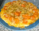 Foto del paso 7 de la receta: Tarta tatín de tomates cherrys, cebolla y albaricoques