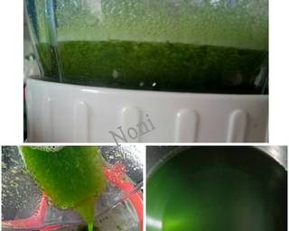 Cendol Mie Pakcoy - Step 1