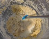 A picture of step 4 of Lemon & white chocolate Muffins.