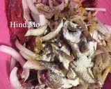 A picture of step 1 of Beef Fajitas My Way.
