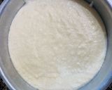 A picture of step 4 of Eggless Malai cake.